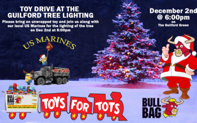 BullBag and New Haven Marine’s Toys For Tots Christmas Tree Lighting